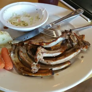 Ribs so good there&apos;s none left for the doggy box!