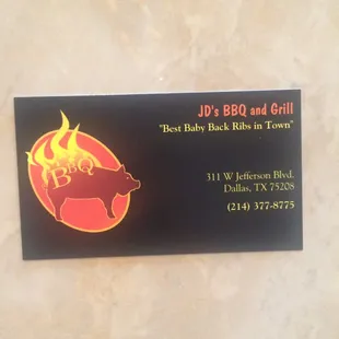 business card