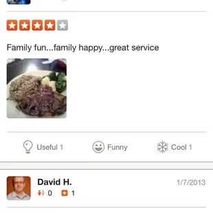 Reviews from our previous location