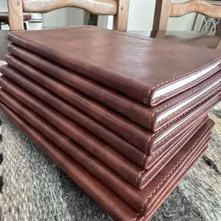 Leather bound books for free!