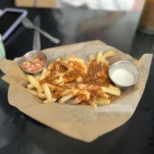 Hatch chili fries