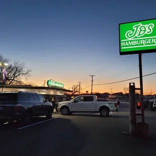 cars parked in a parking lot