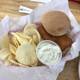 Fish sandwich