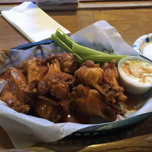 Hot wings ... just like home in buffalo, ny