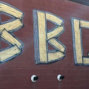 Mandatory wood type bbq sign