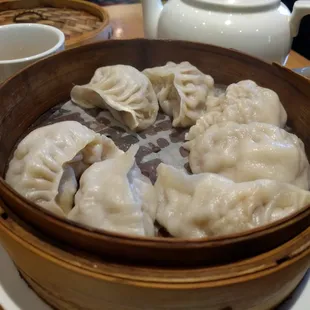 Pork and Chive Steamed Dumplings