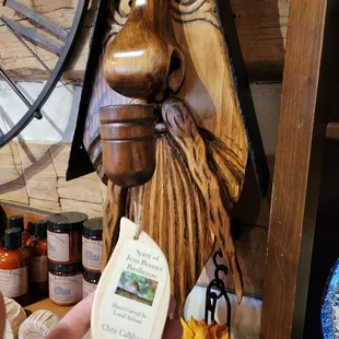 Gift shop. Check out this awesome birdhouse!