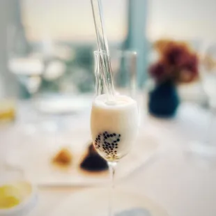 Golden Ossetra Caviar Bubble Tea