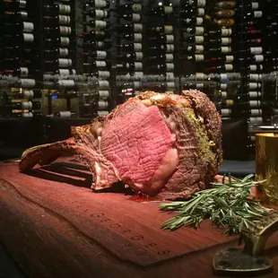 Dry-aged Prime Rib Special.
