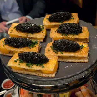 @endoedibles on Instagram 09/28/24  Osetra Caviar Egg Toast