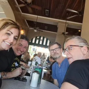 Us happy in New Orleans after our stay with you