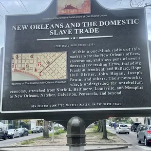 Slavetrade was abolished 1808 Within ONE block radius were offices, showrooms and slave pens of over a dozen slave trading firms