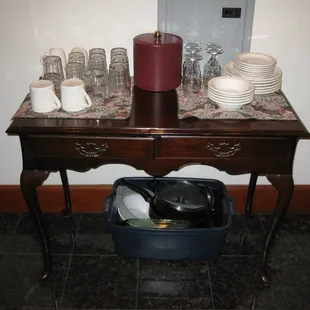 Makeshift cupboard