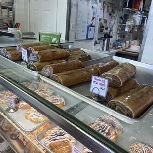 Nut roll and poppyseed roll