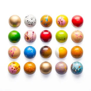 Unique Desserts - 20pc All Colorful Signature Collection Chocolate Box