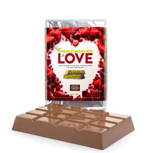 Dubai Chocolate Bar; Valentine Chocolate Dessert
