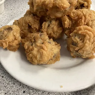 Huge Fried mushrooms