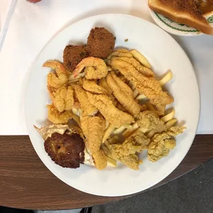 Seafood platter