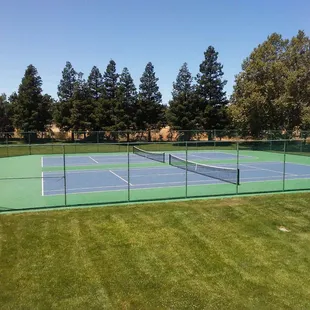 Tennis courts