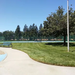 Tennis courts
