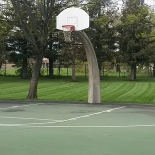 One/half basketball court
