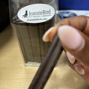 Chocolate batons