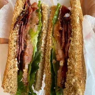 BLT  with Turkey Bacon