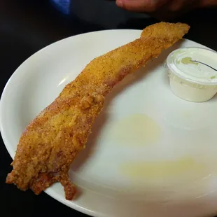 Chicken fried bacon