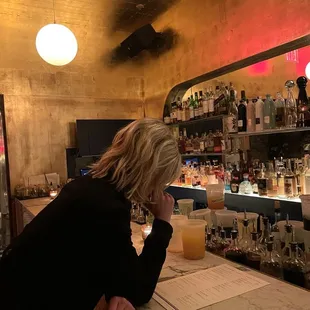 Bar area
