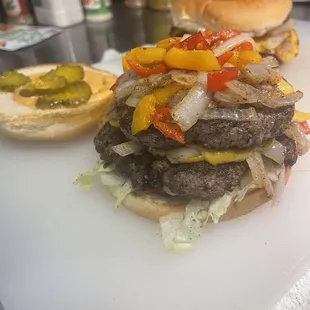 Grown Maine burger