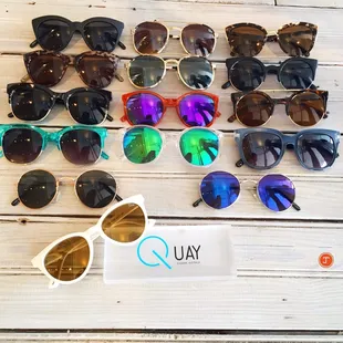 Quay Australia sunnies available at our Magazine Street, Shops at Canal Place, and Lakeside Mall Jeantherapy locations!!!