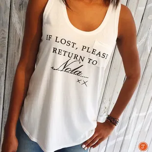Jeantherapy&apos;s exclusive graphic J-Tee available at ALL locations! And did we mention we ship!