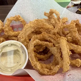 Large onion ring