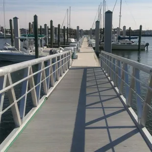 Beautiful, modern floating docks!