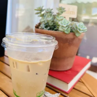 9/4/24 Refreshing iced oat milk latte