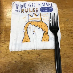 02/09/18 cute napkin!