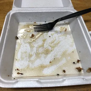 Nahhh the French toast and bacon was junk... can't you tell??? Hahahaha!! Gone in 60 seconds!!!... ok it was 5mins!!