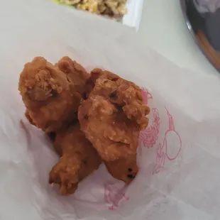 Fried chicken wings