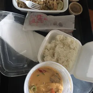 Pad Thai, gang gai, crispy chicken were thrown in for Father's Day weekend, which was sweet of her.