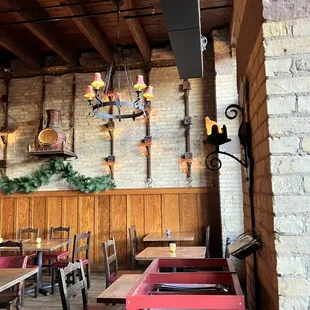 the interior of a restaurant