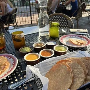 Chips and Salsa sampler