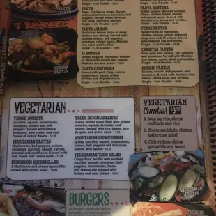 Here is the full menu.