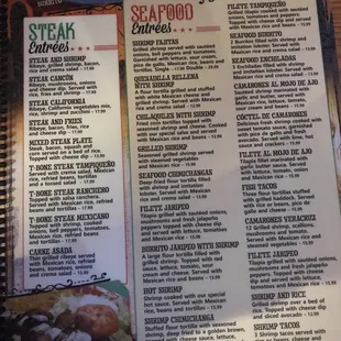 menu, sushi and sashimi