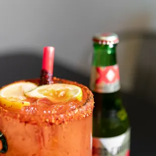 Micheladas cold and crispy!