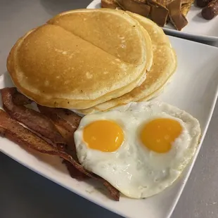 pancakes, food