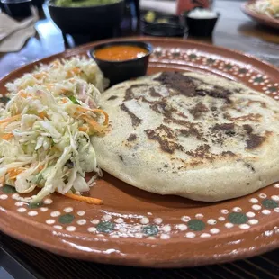 Bean and Cheese Pupusa