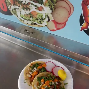 Tacos de pastor  yummy yummy in my tummy!!