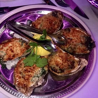 Oysters Rockefeller*