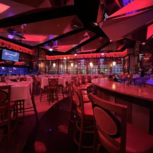 Bar area