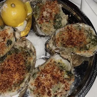 Oysters Rockefeller